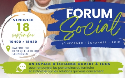 Affiche de Forum Social - Fagnières
